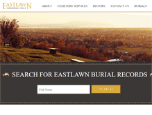 Tablet Screenshot of eastlawnutah.com